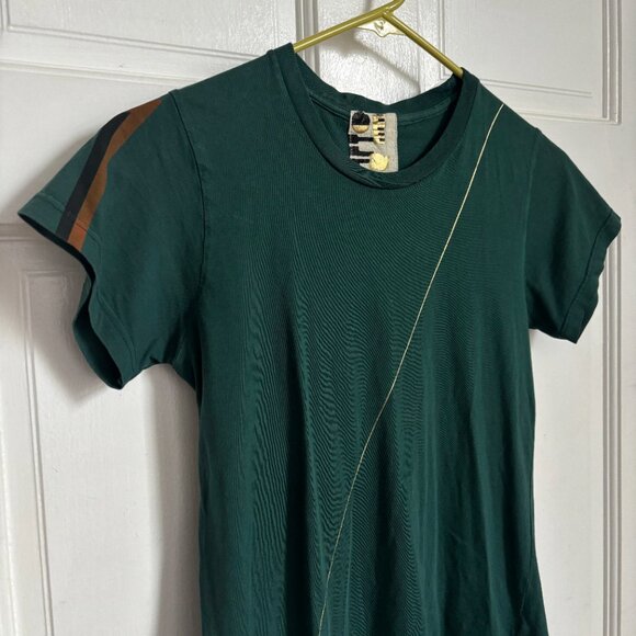 Free City T Shirt Green XS Bird Black Yellow Life Nature Love Color and Sound - Picture 2 of 6